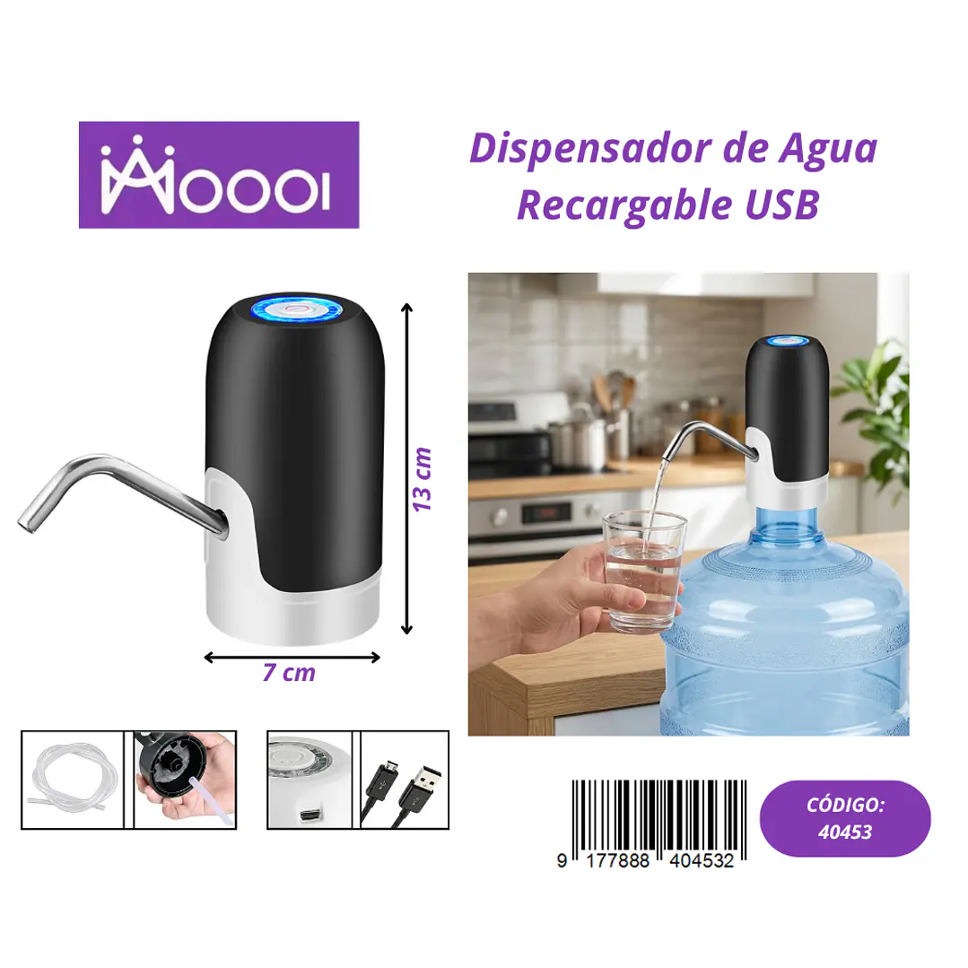Dispensador de Agua USB-C Precio publicado al por mayor 3 unidades del mismo 1