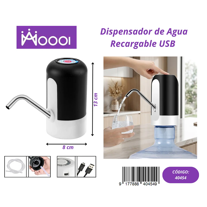 Dispensador de Agua USB-C Precio publicado al por mayor 3 unidades del mismo 1