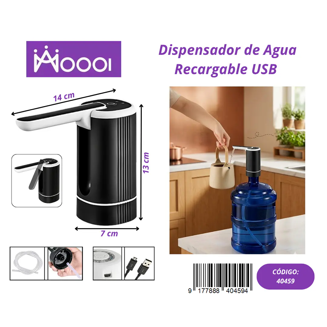 Dispensador de Agua USB-C Precio publicado al por mayor 3 unidades del mismo 1