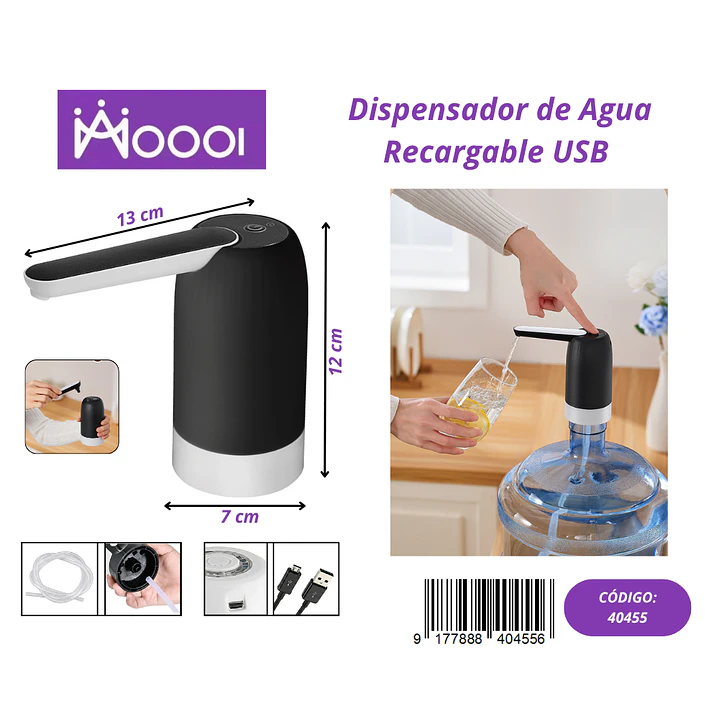 Dispensador de Agua USB-C Precio publicado al por mayor 3 unidades del mismo 1