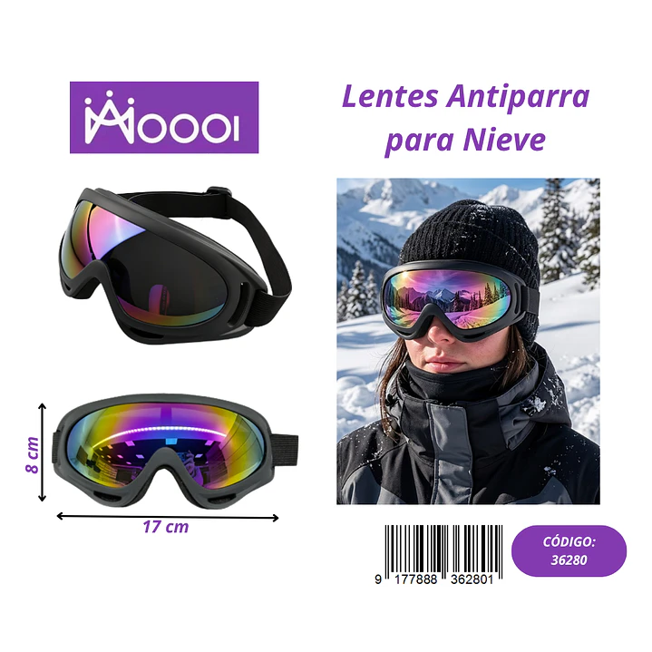 ANTIPARRAS DE NIEVE Precio publicado al por mayor 3 unidades del mismo 1