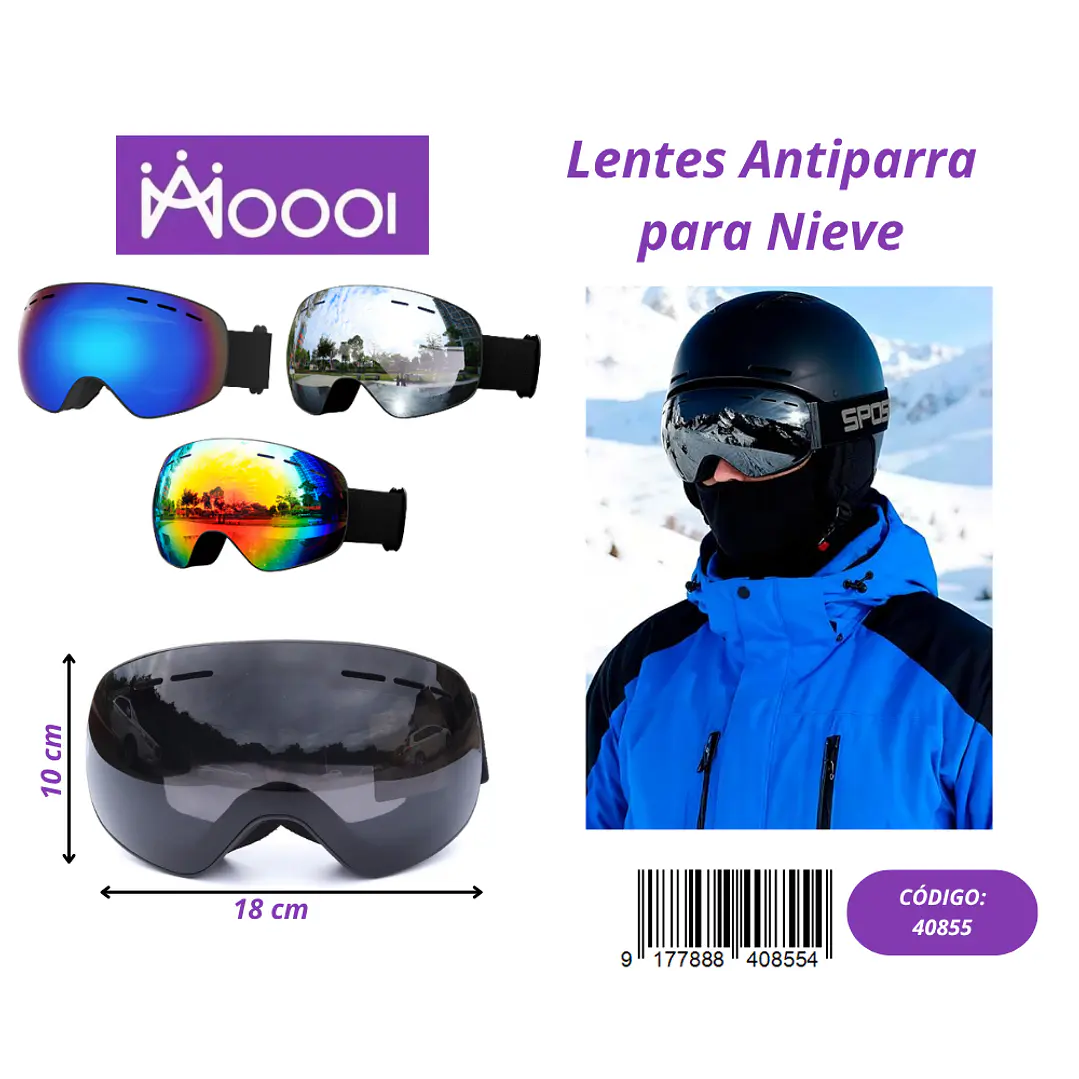 ANTIPARRAS DE NIEVE Precio publicado al por mayor 3 unidades del mismo 1