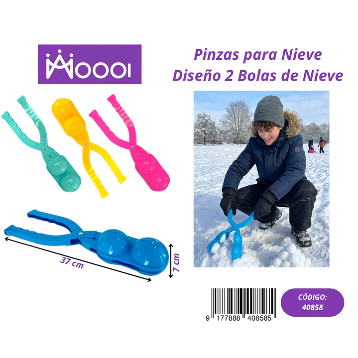 PINZAS PARA NIEVE DISEÑO 2 BOLAS DE NIEVE Precio publicado al por mayor 3 unidades del mismo 1