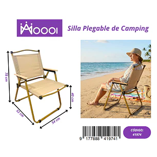 Silla Plegable de Camping Precio publicado al por mayor 3 unidades del mismo