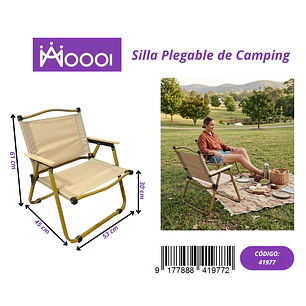 Silla Plegable de Camping Precio publicado al por mayor 3 unidades del mismo
