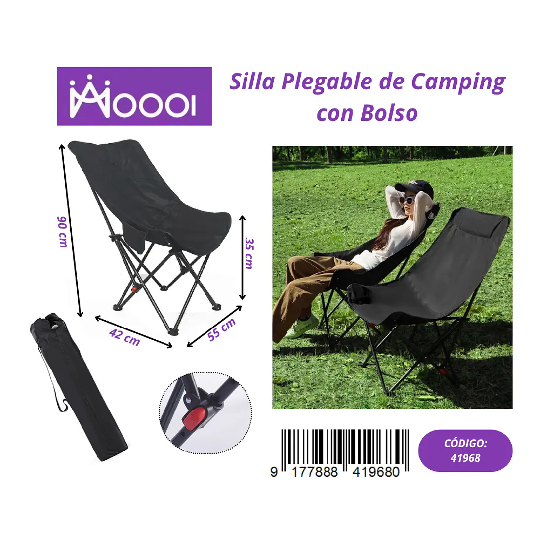 Silla Plegable de Camping Precio publicado al por mayor 3 unidades del mismo 1