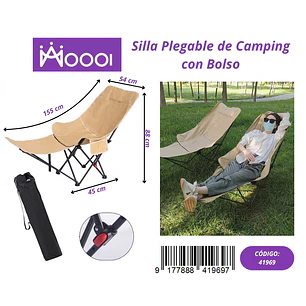 Silla Plegable de Camping Precio publicado al por mayor 3 unidades del mismo