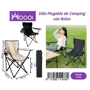 Silla Plegable de Camping Precio publicado al por mayor 3 unidades del mismo