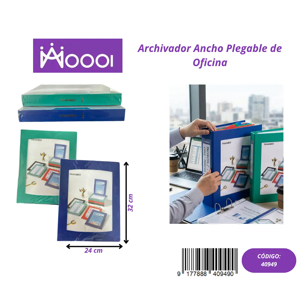 Archivador Ancho Plegable Precio publicado al por mayor 3 unidades del mismo 1