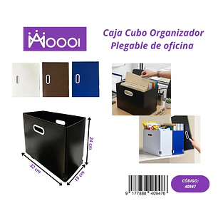 Caja Cubo Organizador Plegable Precio publicado al por mayor 3 unidades del mismo
