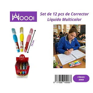 Corrector Liquido (Valor 1 Pieza) Precio publicado al por mayor 3 unidades del mismo