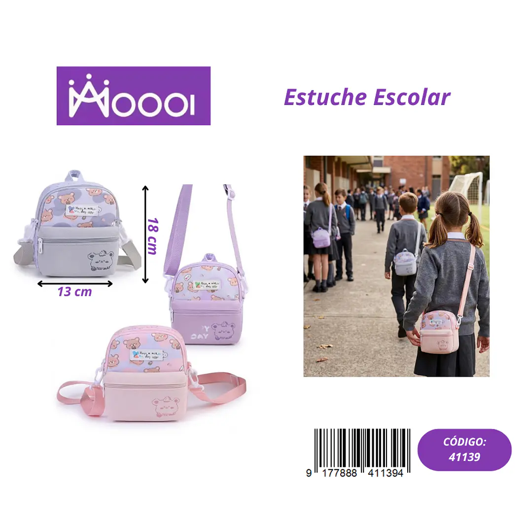 ESTUCHE ESCOLAR DISEÑO BOLSO FEMENINO Precio publicado al por mayor 3 unidades del mismo 1
