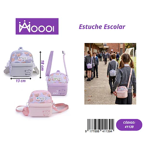 ESTUCHE ESCOLAR DISEÑO BOLSO FEMENINO Precio publicado al por mayor 3 unidades del mismo