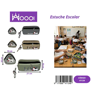 ESTUCHE ESCOLAR DISEÑO PERRITOS MASCULINO Precio publicado al por mayor 3 unidades del mismo