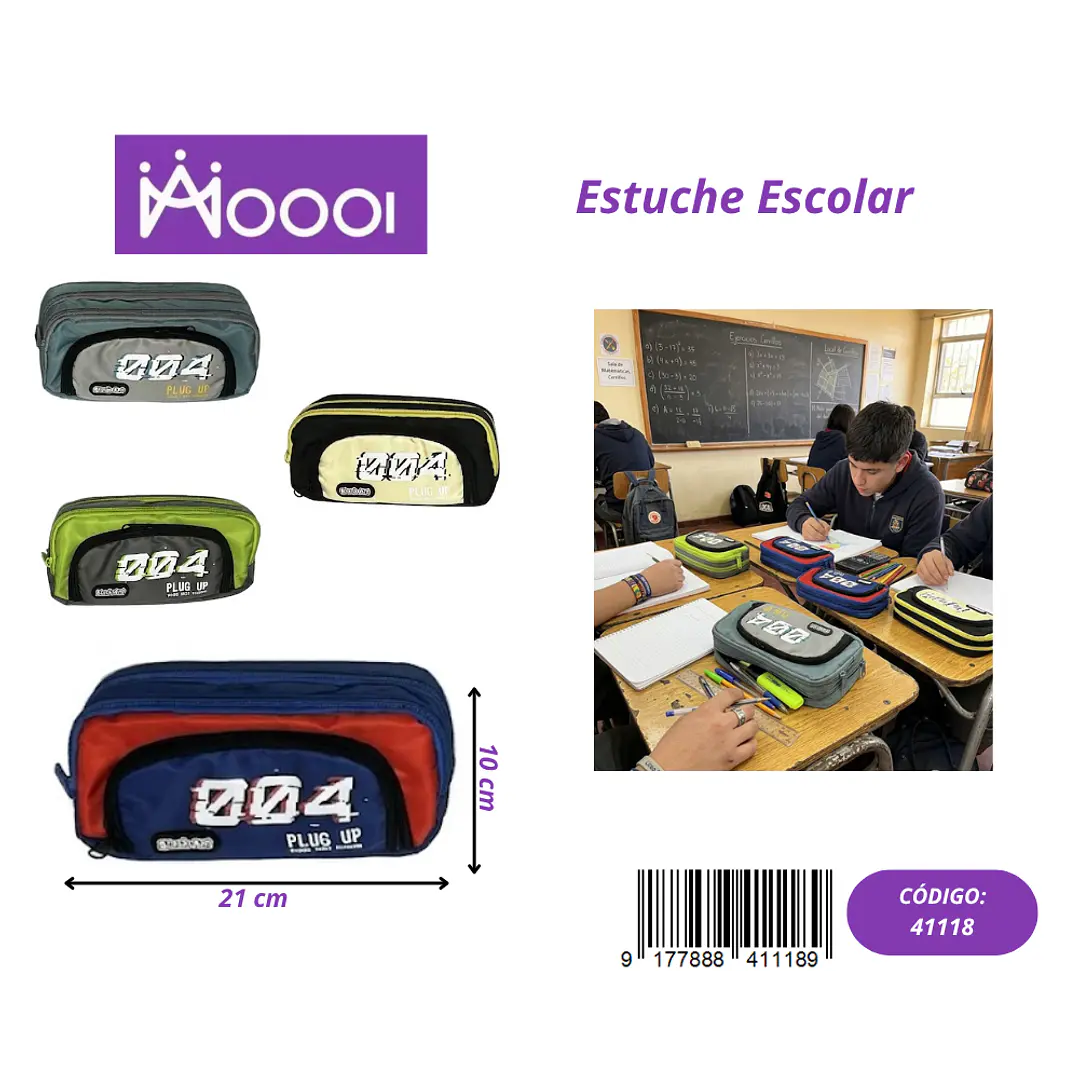 ESTUCHE ESCOLAR DISEÑO NUMEROS MASCULINO Precio publicado al por mayor 3 unidades del mismo 1