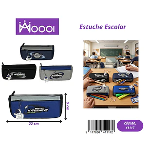 ESTUCHE ESCOLAR DISEÑO ESPACIAL MASCULINO Precio publicado al por mayor 3 unidades del mismo