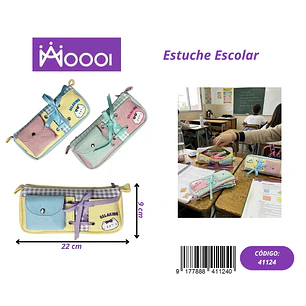 ESTUCHE ESCOLAR DISEÑO CARTERA FEMENINO Precio publicado al por mayor 3 unidades del mismo