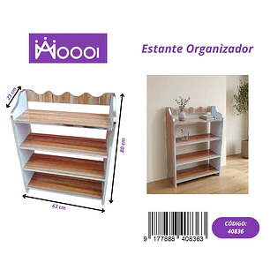 Estante Organizador de 4 Repisas Precio publicado al por mayor 3 unidades del mismo