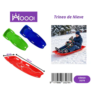 TRINEO DE NIEVE DOBLE PARA ADULTO/NIÑO Precio publicado al por mayor 3 unidades del mismo