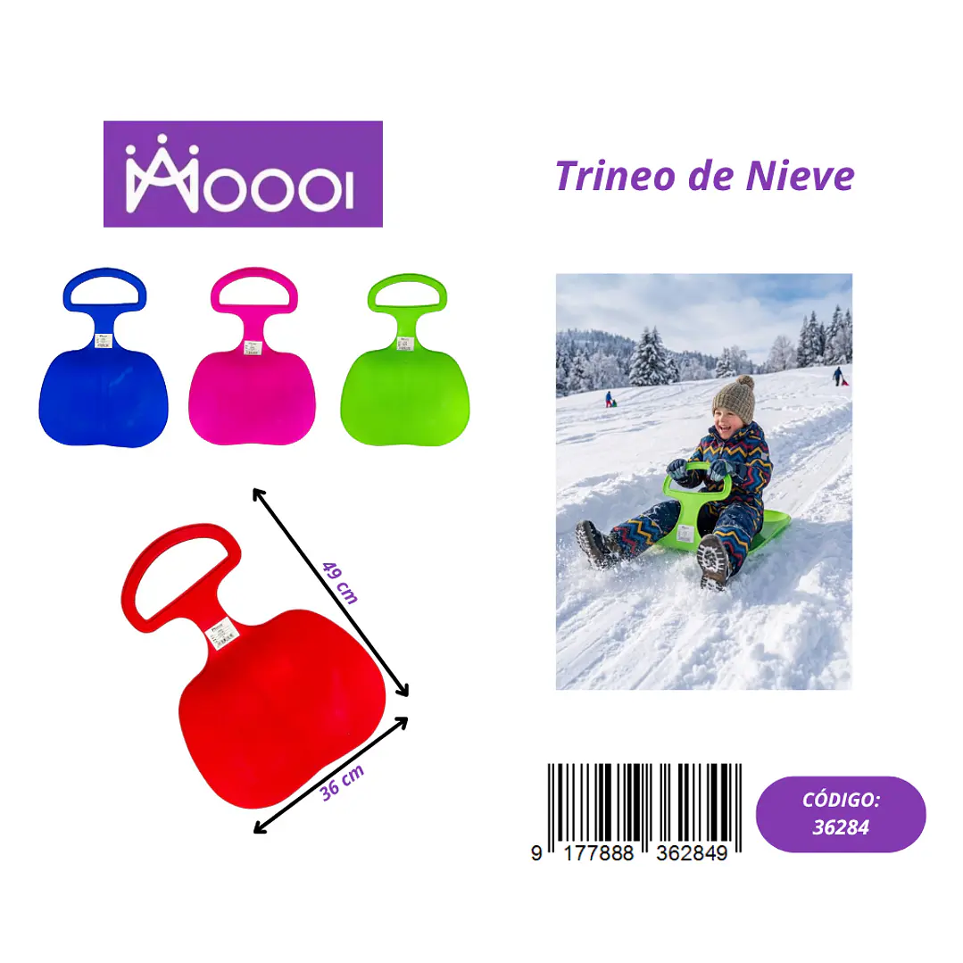 Trineo Silla de Nieve para Niños Precio publicado al por mayor 3 unidades del mismo 1