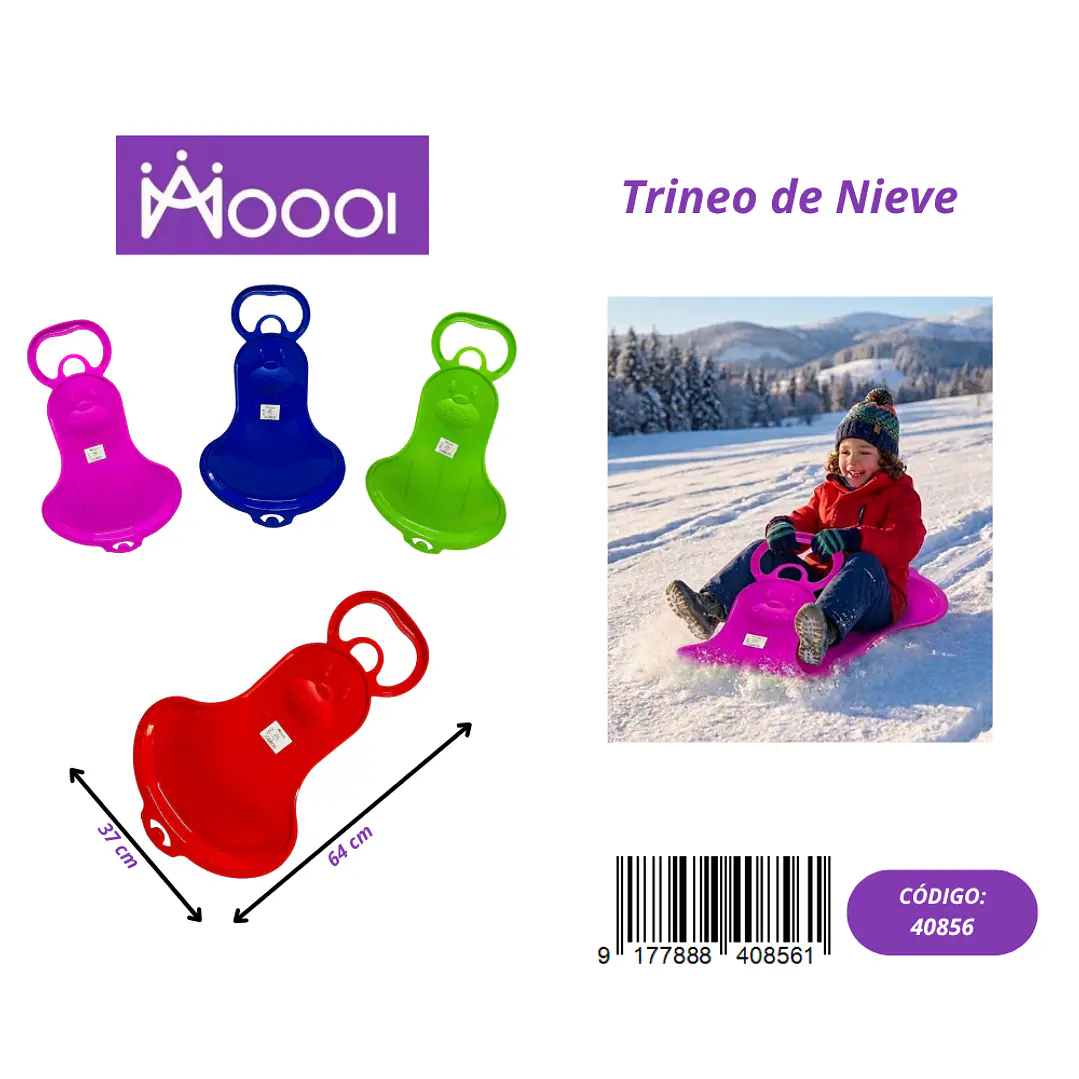 Trineo Silla de Nieve para Niños Precio publicado al por mayor 3 unidades del mismo 1
