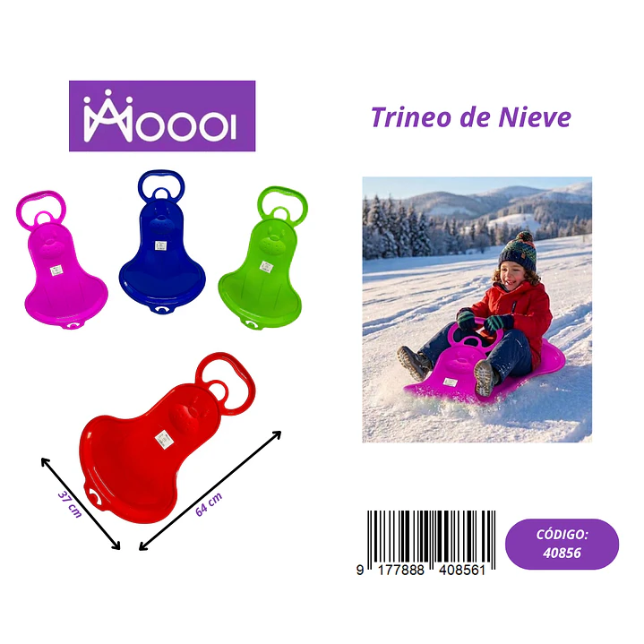 Trineo Silla de Nieve para Niños Precio publicado al por mayor 3 unidades del mismo 1