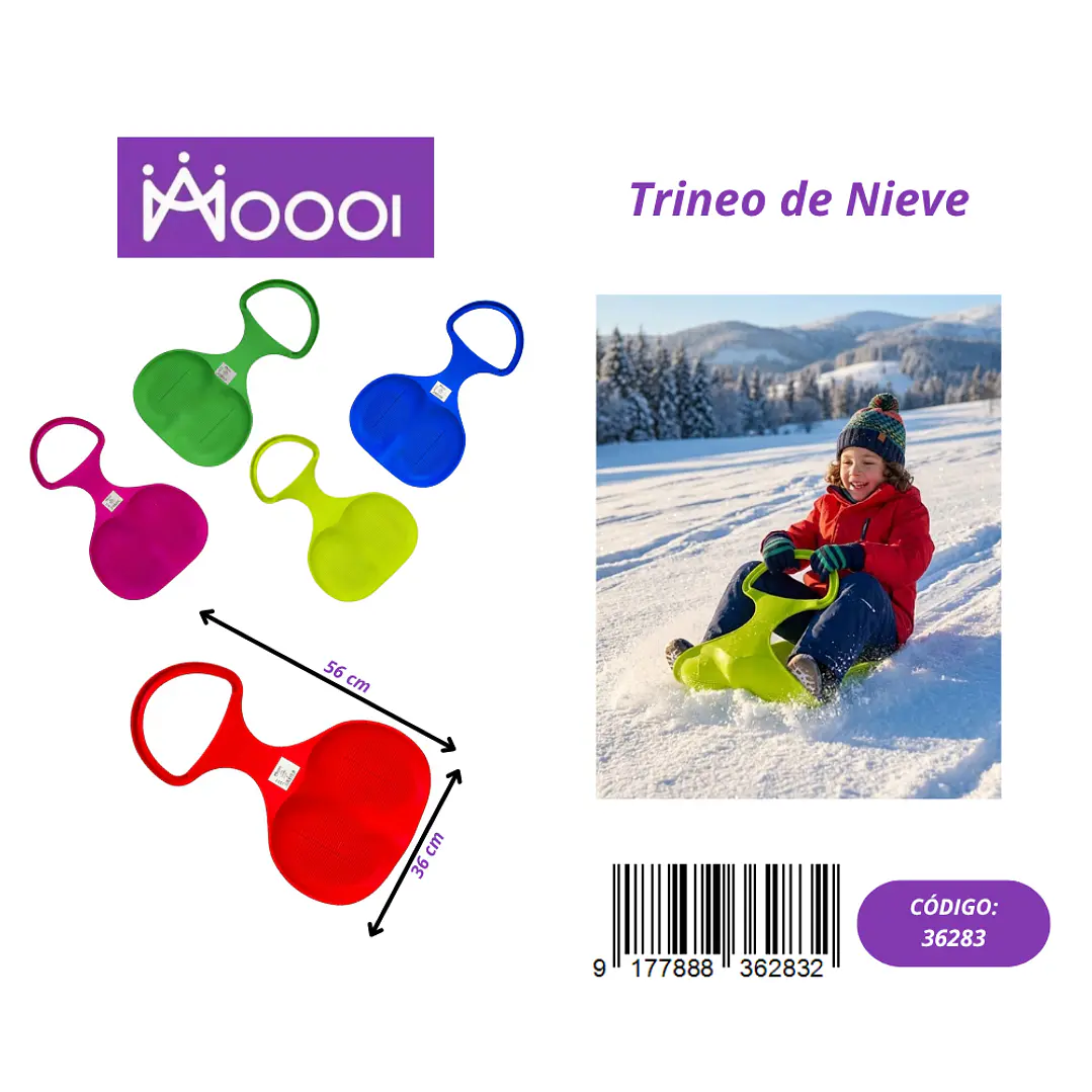 Trineo Silla de Nieve para Niños Precio publicado al por mayor 3 unidades del mismo 1