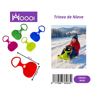 Trineo Silla de Nieve para Niños Precio publicado al por mayor 3 unidades del mismo
