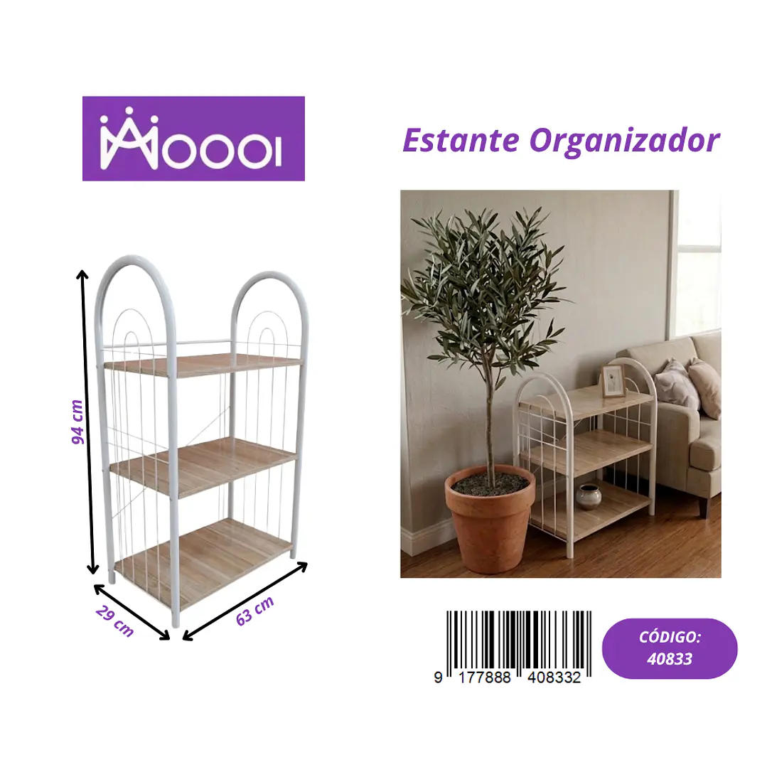 Estante Organizador de 3 Repisas Precio publicado al por mayor 3 unidades del mismo 1