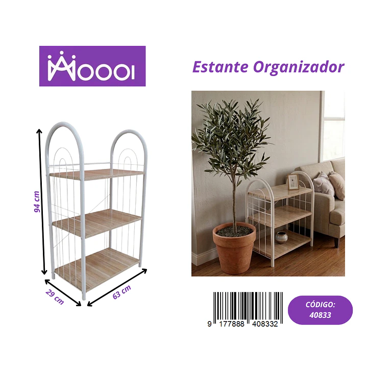 Estante Organizador de 3 Repisas Precio publicado al por mayor 3 unidades del mismo 1