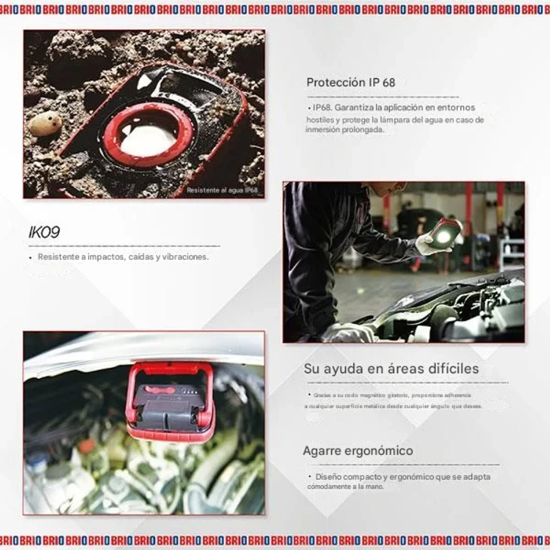 Linterna Led 1000 Lúmenes Resistente Impactos y Agua 5