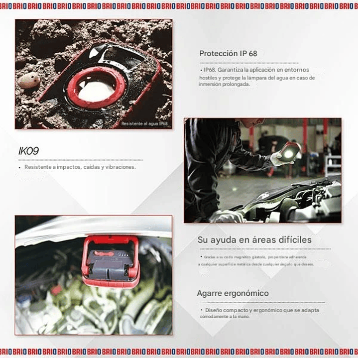 Linterna Led 1000 Lúmenes Resistente Impactos y Agua 5