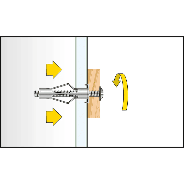 Anclaje Metalico Para Placa Yeso M5-16 Cja 50 Un 7
