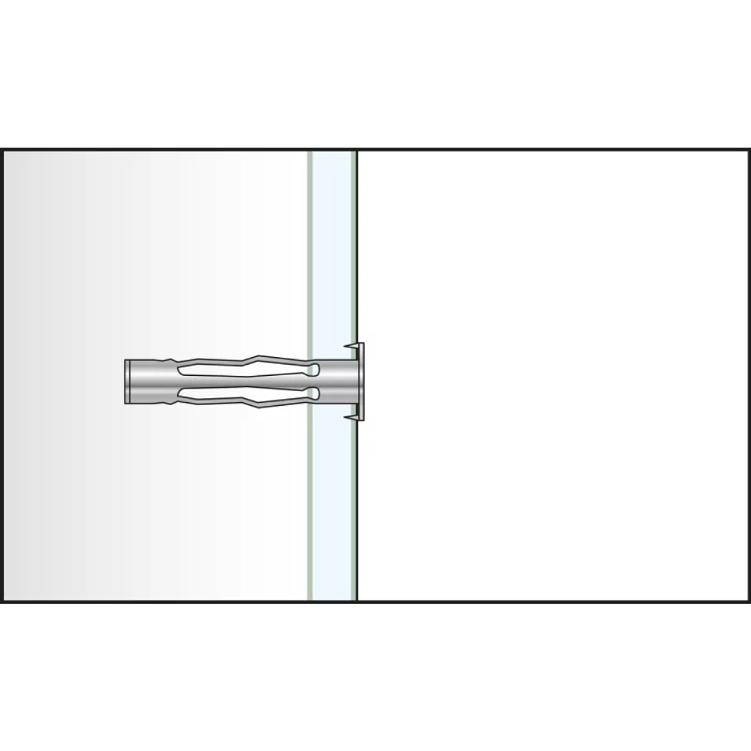 Anclaje Metalico Para Placa Yeso M4-24 Cja 50 Un 6