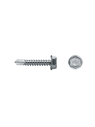 Tornillo Punta Broca 4,2x19mm Cabeza Hexagonal Cja 500 Un