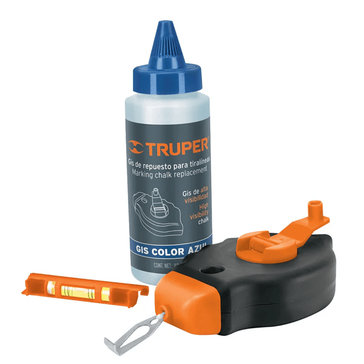 Tiza Lineas Plastico 30 Mts Con Gis Y Nivel TL-50 1