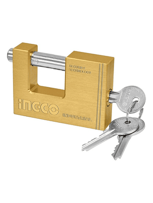 Candado Antipalanca De Bronce 70 mm C/3 Llaves DBBPL0702