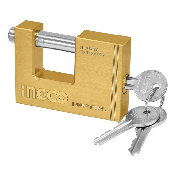 Candado Antipalanca De Bronce 70 mm C/3 Llaves DBBPL0702 1