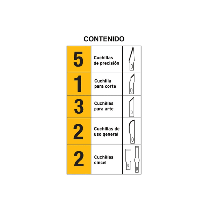 Set De Cuchillos De Precisión 13 Pzs 2