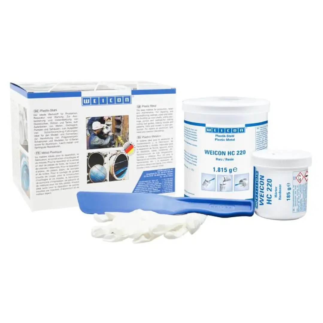 Resina Epoxi Antidesgaste Altas Temperaturas Weicon Cerámica HC 220 2