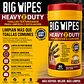 Big Wipes Heavy Duty 80 Toallas Limpia Manos Industrial NSF - thumbnail 2