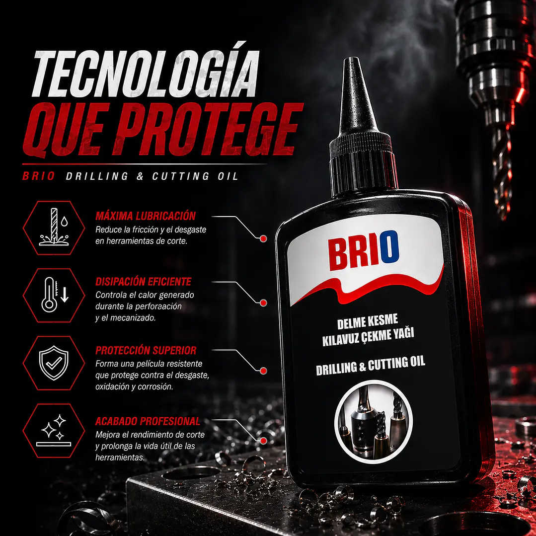 Aceite Refrigerante Soluble De Corte y Perforar 460 Ml 4