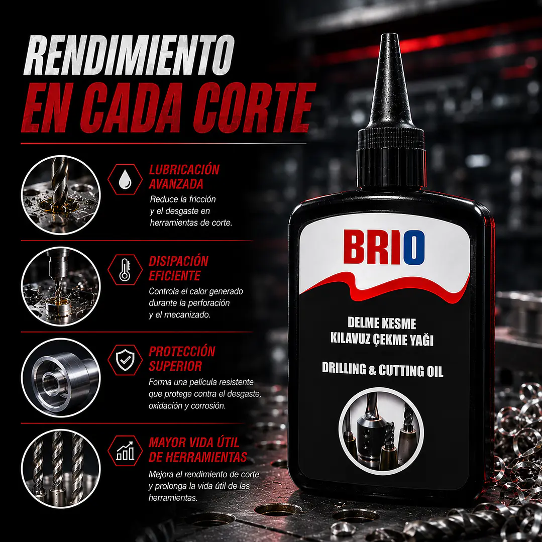 Aceite Refrigerante Soluble De Corte y Perforar 460 Ml 5