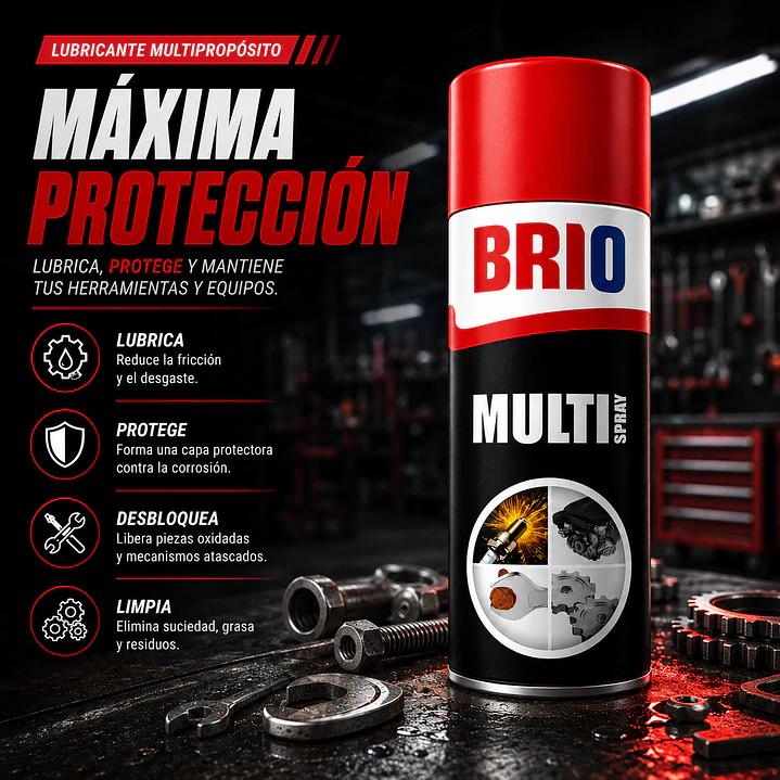 Spray Lubricante y Desoxidante Multiproposito 400 Ml 3