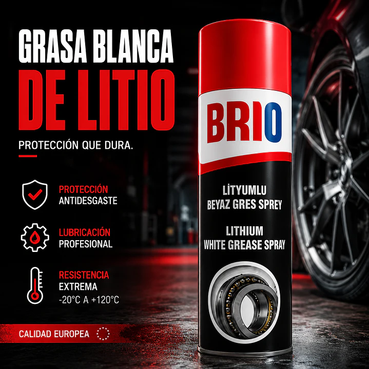 Spray Grasa Blanca De Litio 400 Ml 2