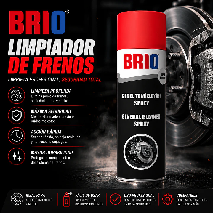 Spray Limpiador De Frenos 500 Ml 2