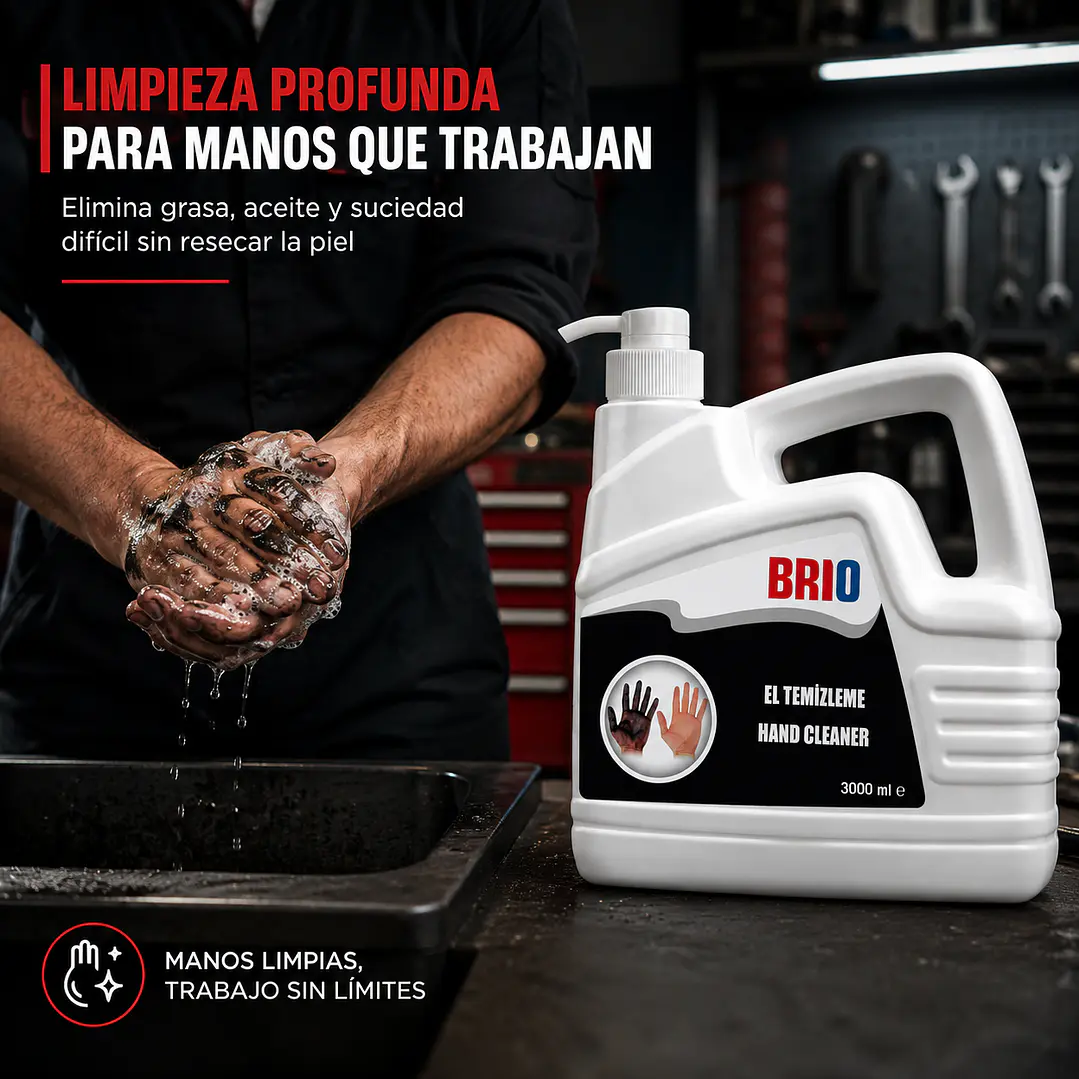 Jabon Limpiador De Manos Mecanico Orange 3 Lts 3