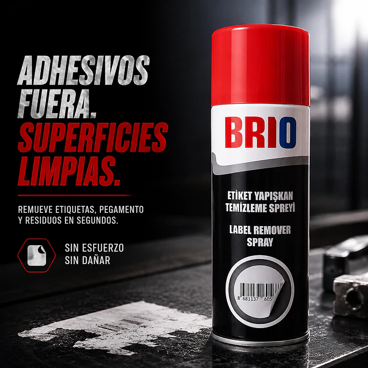 Spray Removedor De Etiquetas y Adhesivos 200 Ml 2