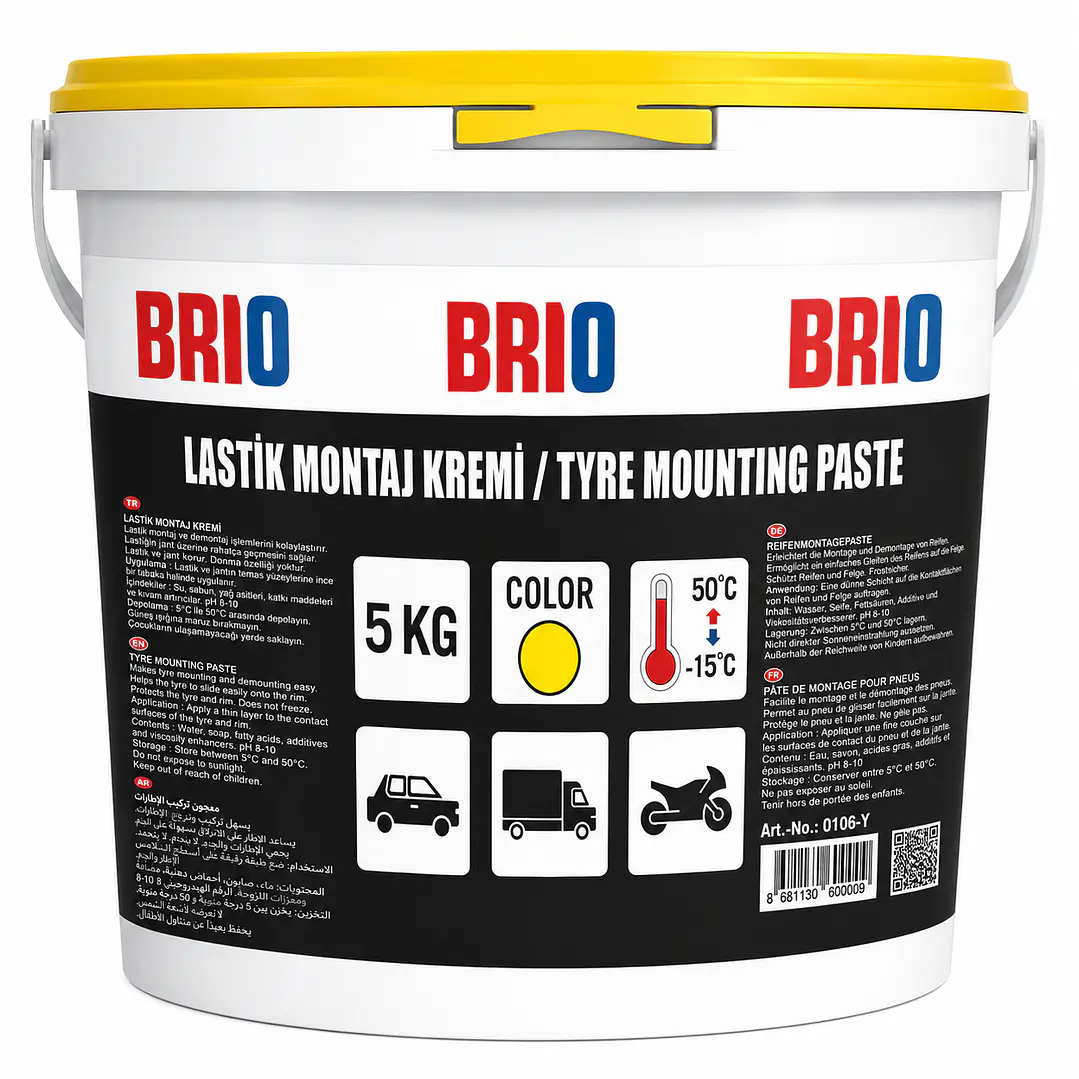 Pasta De Montaje Para Neumáticos Amarillo 5 Kg 1