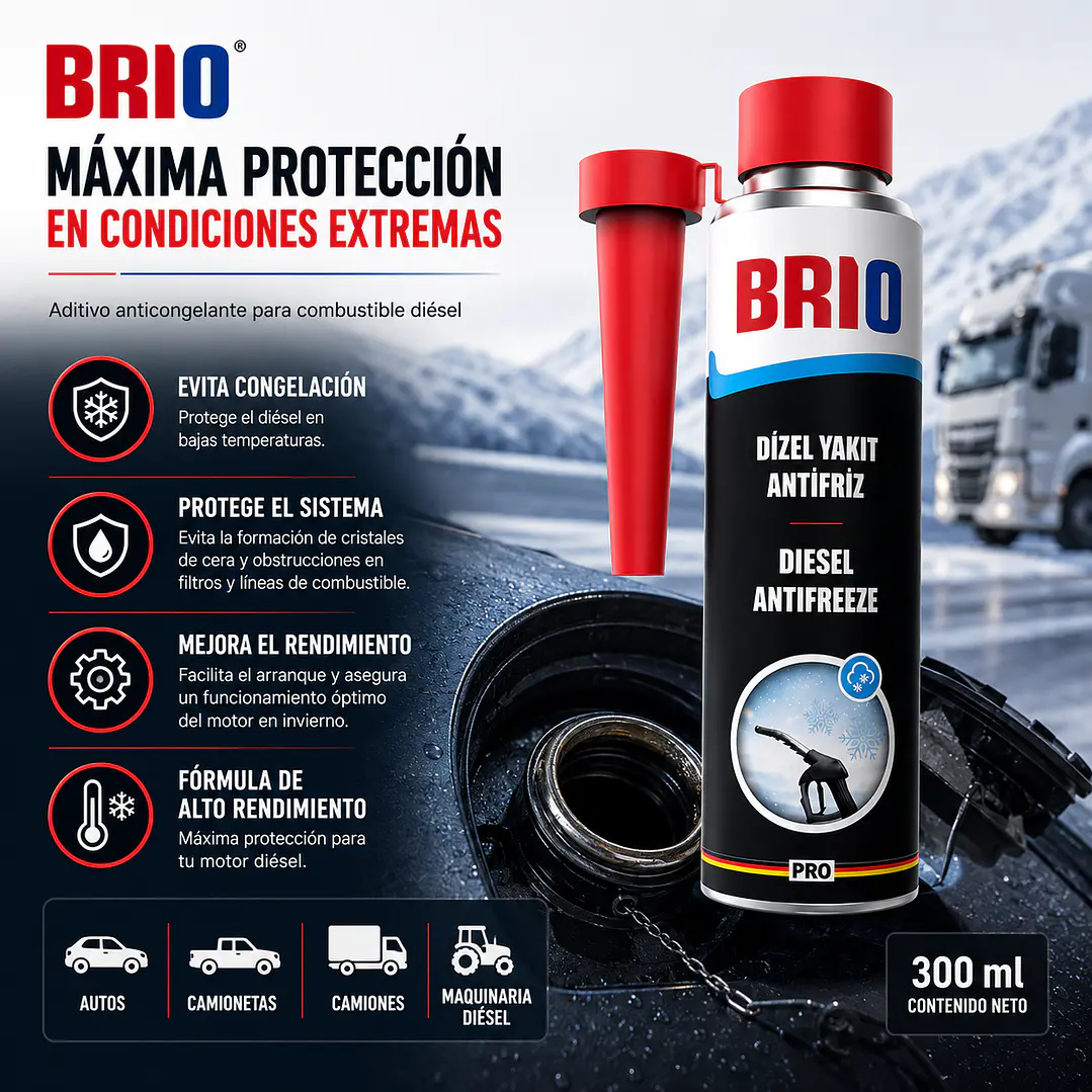 Aditivo Anticongelante Para Diesel 300 Ml 5